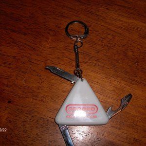 Conoco Advertising Key Chain, 3 side tools